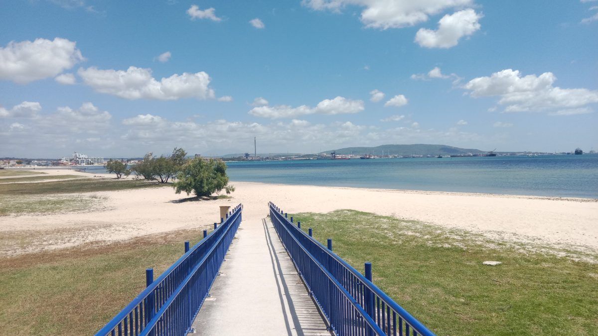Paseando por la playa